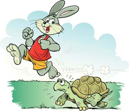 Thỏ và Rùa chạy thi - Đọc truyện cổ tích ngụ ngon thỏ và rùa