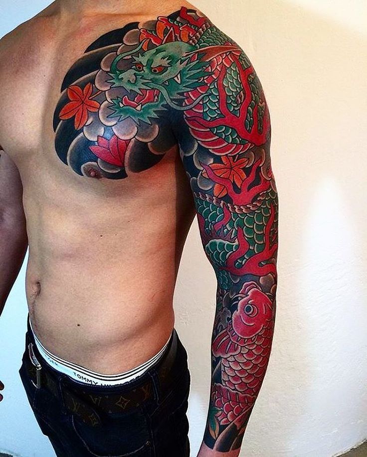 Japanese Sleeve Tattoos Designs, Ideas and Meaning - Tattoos For You