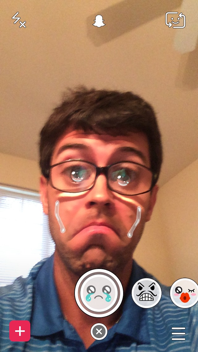 How Do I Get the Snapchat Tears Selfie Filter? - Wojdylo Social Media
