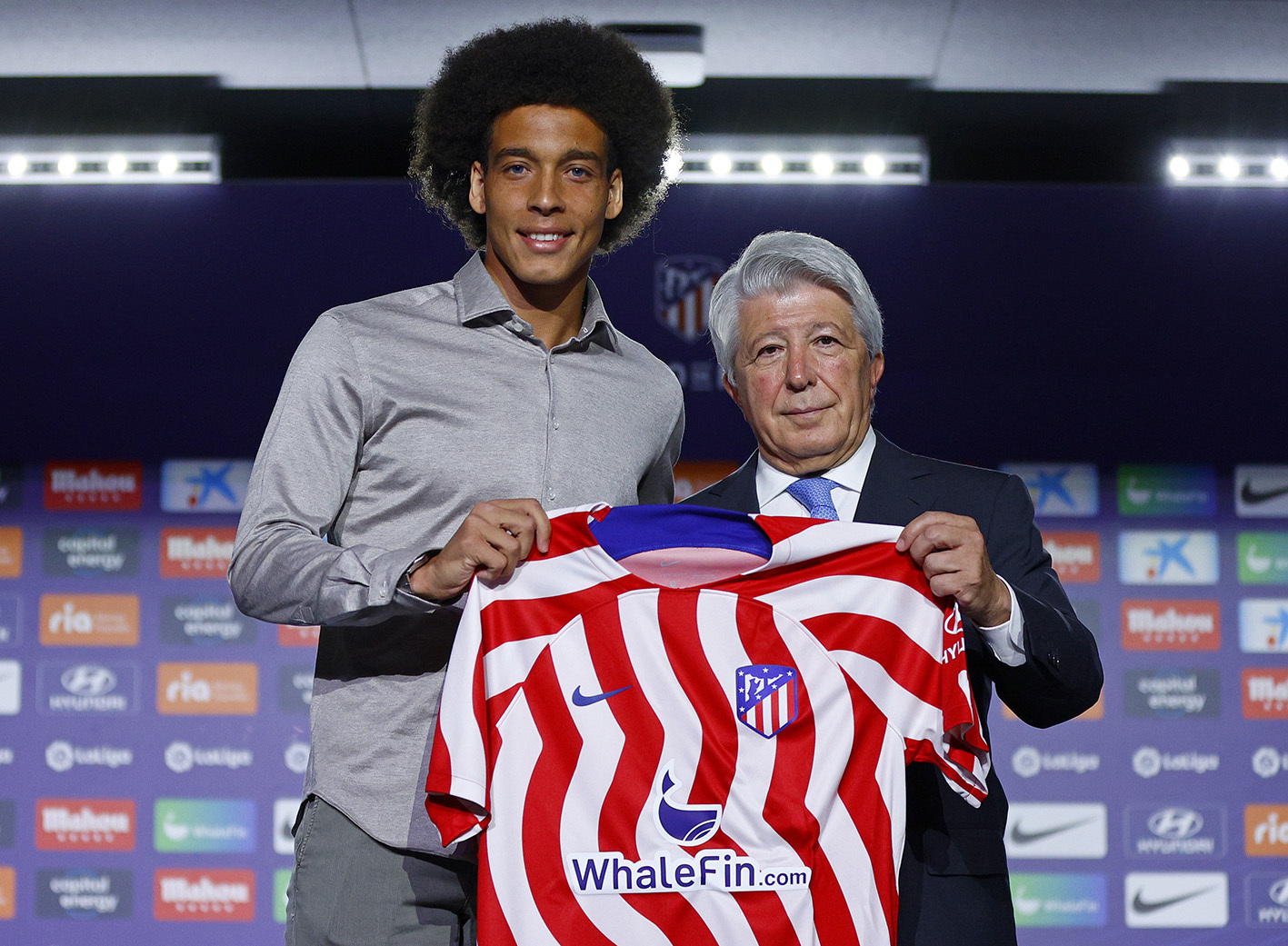 Witsel, cambio de nombre involuntario y recado a Courtois: "Estoy en el lado bueno" | Fútbol